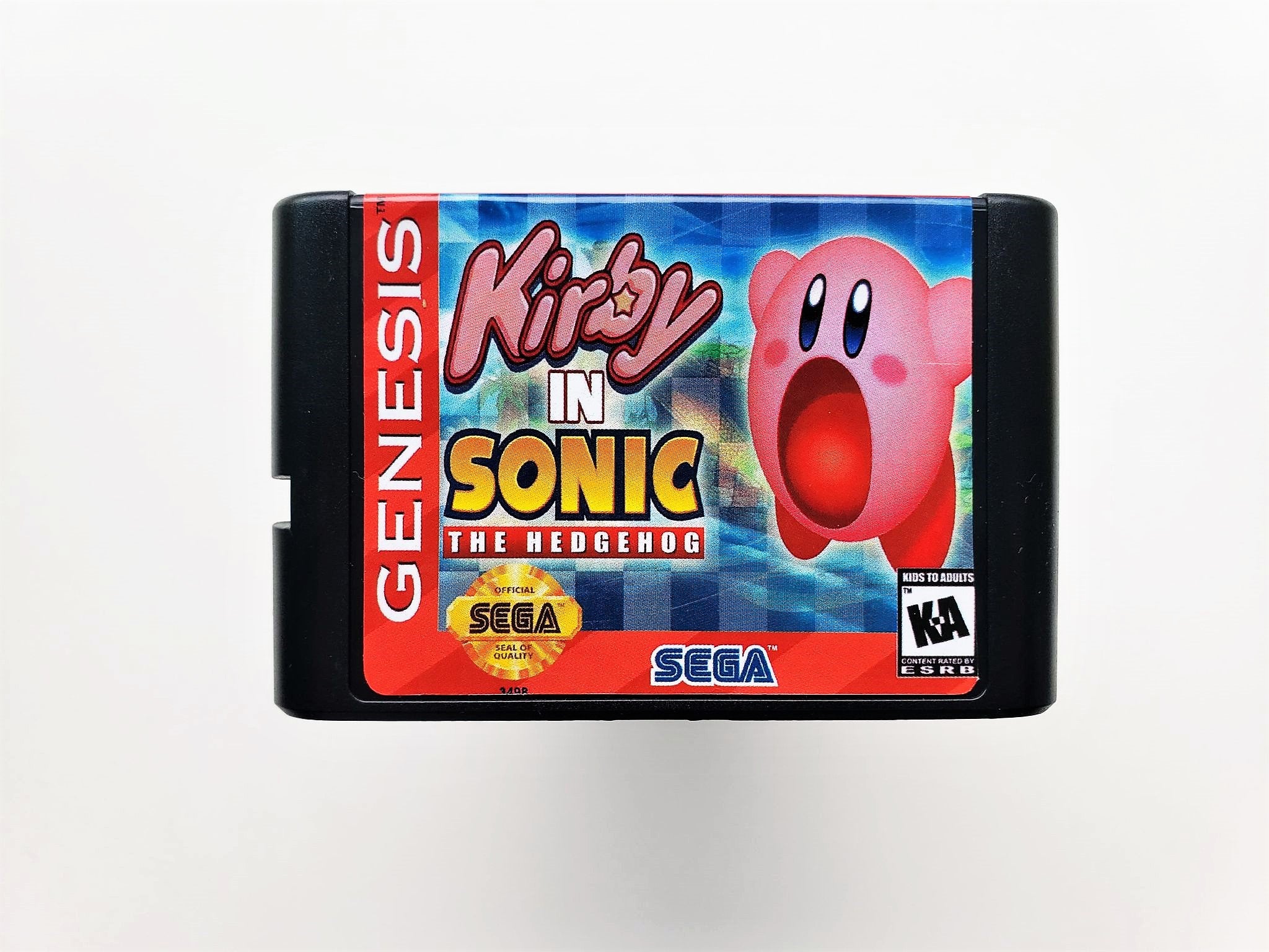 Kirby in Sonic The Hedgehog - (Sega Genesis) - Image 5
