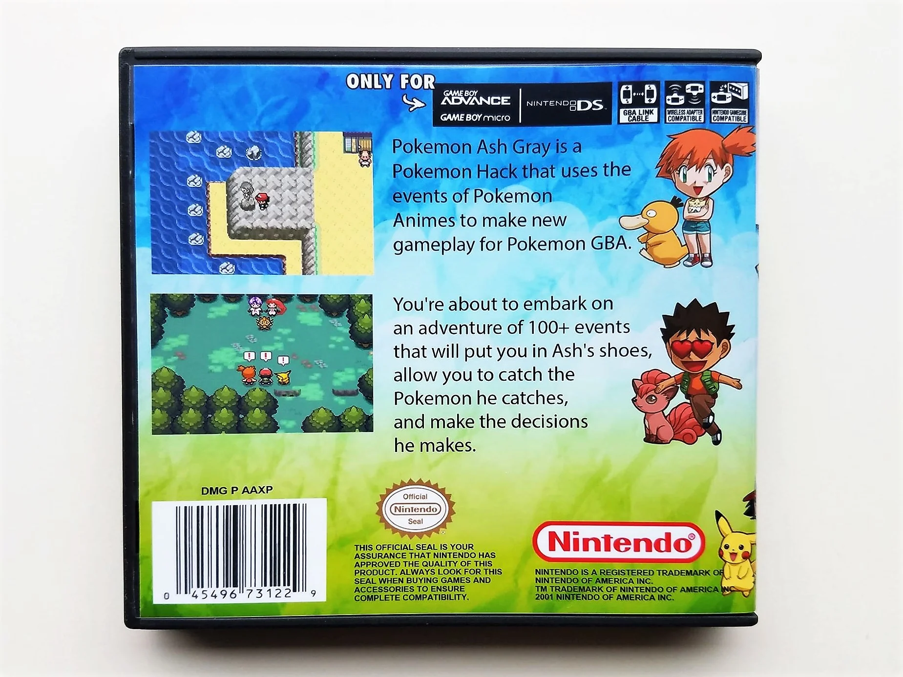 Pokemon Ash Gray (Gameboy Advance GBA) - Image 2