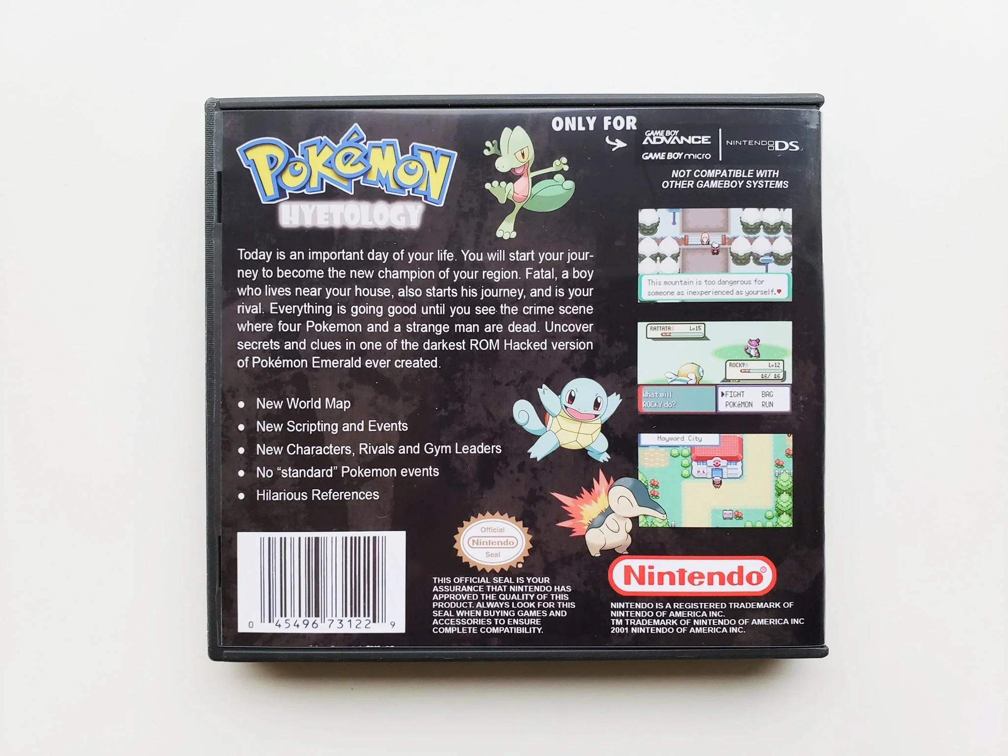 Pokemon Hyetology (Gameboy Advance GBA) - Image 2