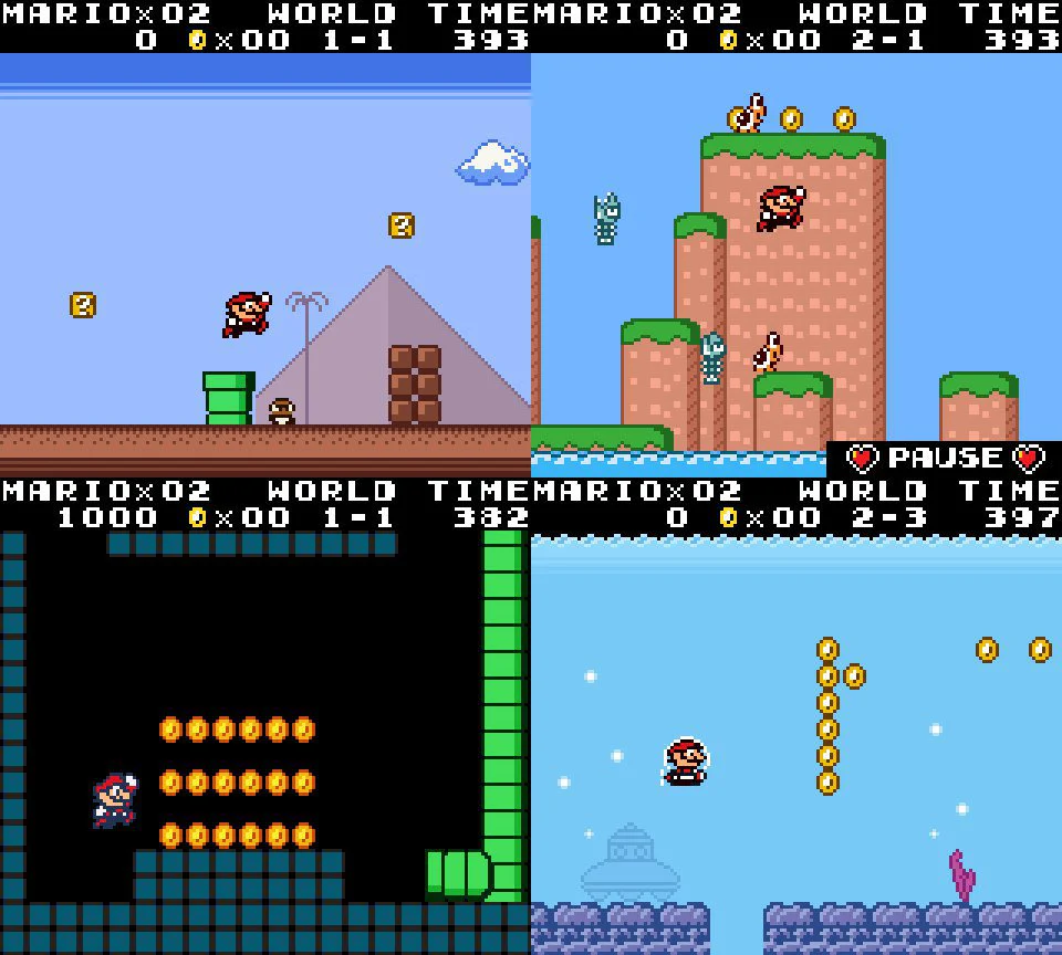 Super Mario Land 1 DX "Colorized" (Gameboy Color GBC) - Image 4