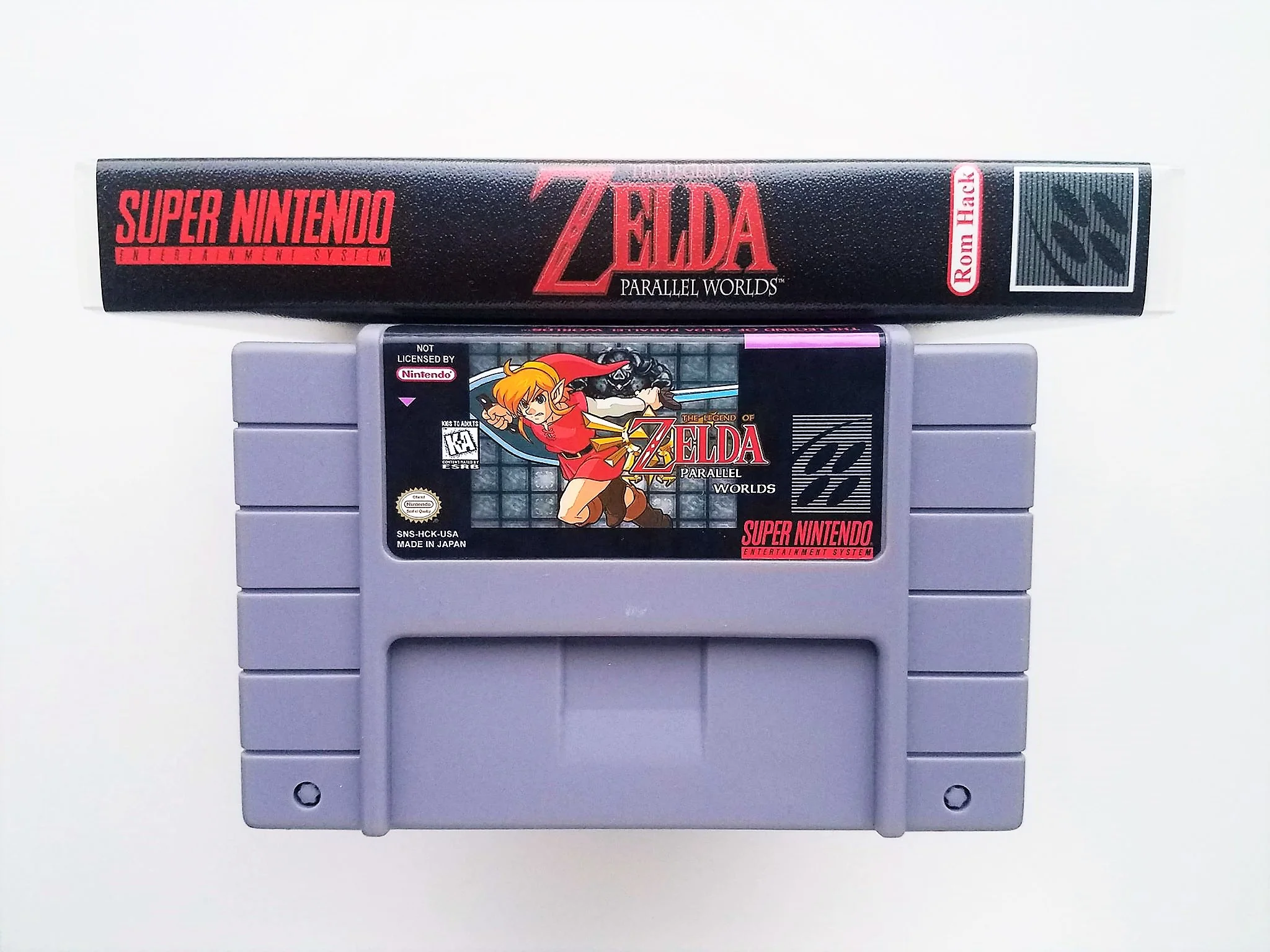 Zelda Parallel Worlds - (SNES) Cover #2 - Image 3